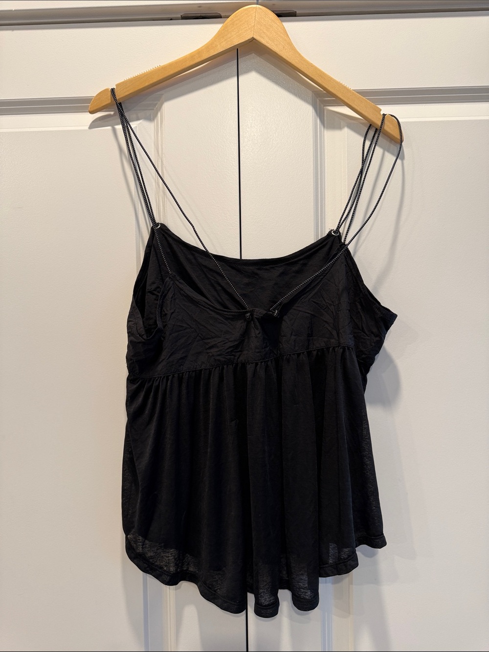 Free People Movement Catch My Drift Strappy Tank Top Black Size large - Picture 7 of 12